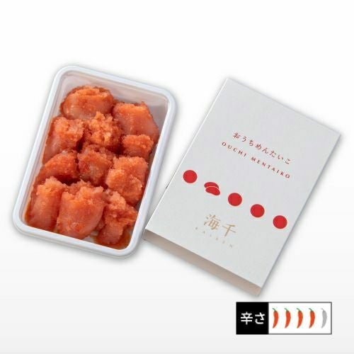無着色】昔ながらの明太子・小切れたらこ（200g）｜辛子めんたいこ海千