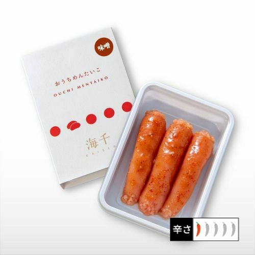 無着色】おうち明太 味噌 切れ子（150g）｜辛子めんたいこ海千