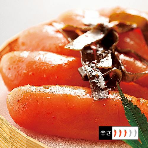 無着色】辛子明太子 昆布 樽入（270g）｜辛子めんたいこ海千