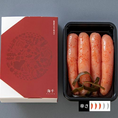 無着色】贈答用・辛子明太子 昆布 （180g）｜辛子めんたいこ海千