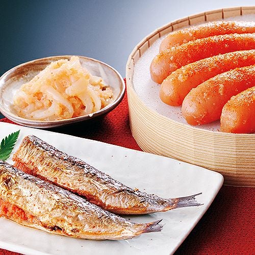 うまかもんセット【いか明太・いわし明太】｜辛子めんたいこ海千