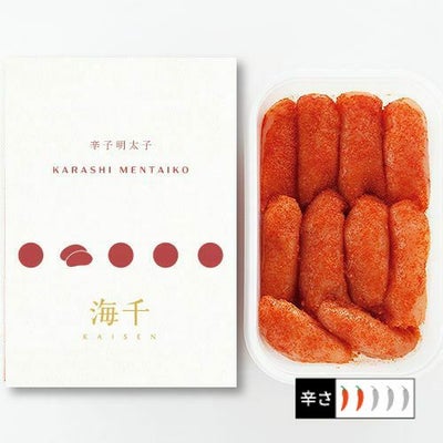 【無着色】昔ながらの明太子 中切れ（400g）