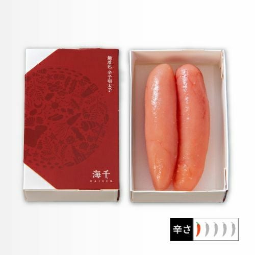 無着色】贈答用・芳香赤しそ明太子 （90g）｜辛子めんたいこ海千