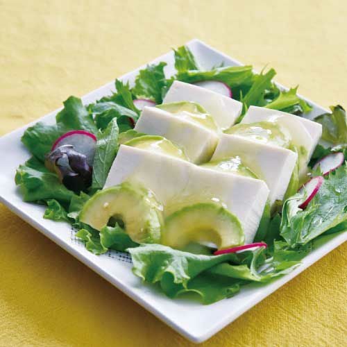 ジュレぽんずを使ったサラダ