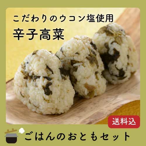 【送料込】ごはんのおともセット　辛子高菜イメージ